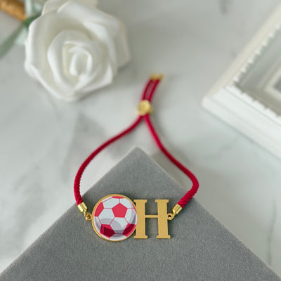 Football Metal Rakhi