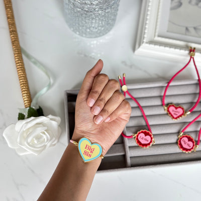 Big Sis (Pastel) Metal Rakhi (Non Personalised)