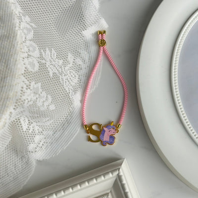 Unicorn (Lilac) Metal Rakhi
