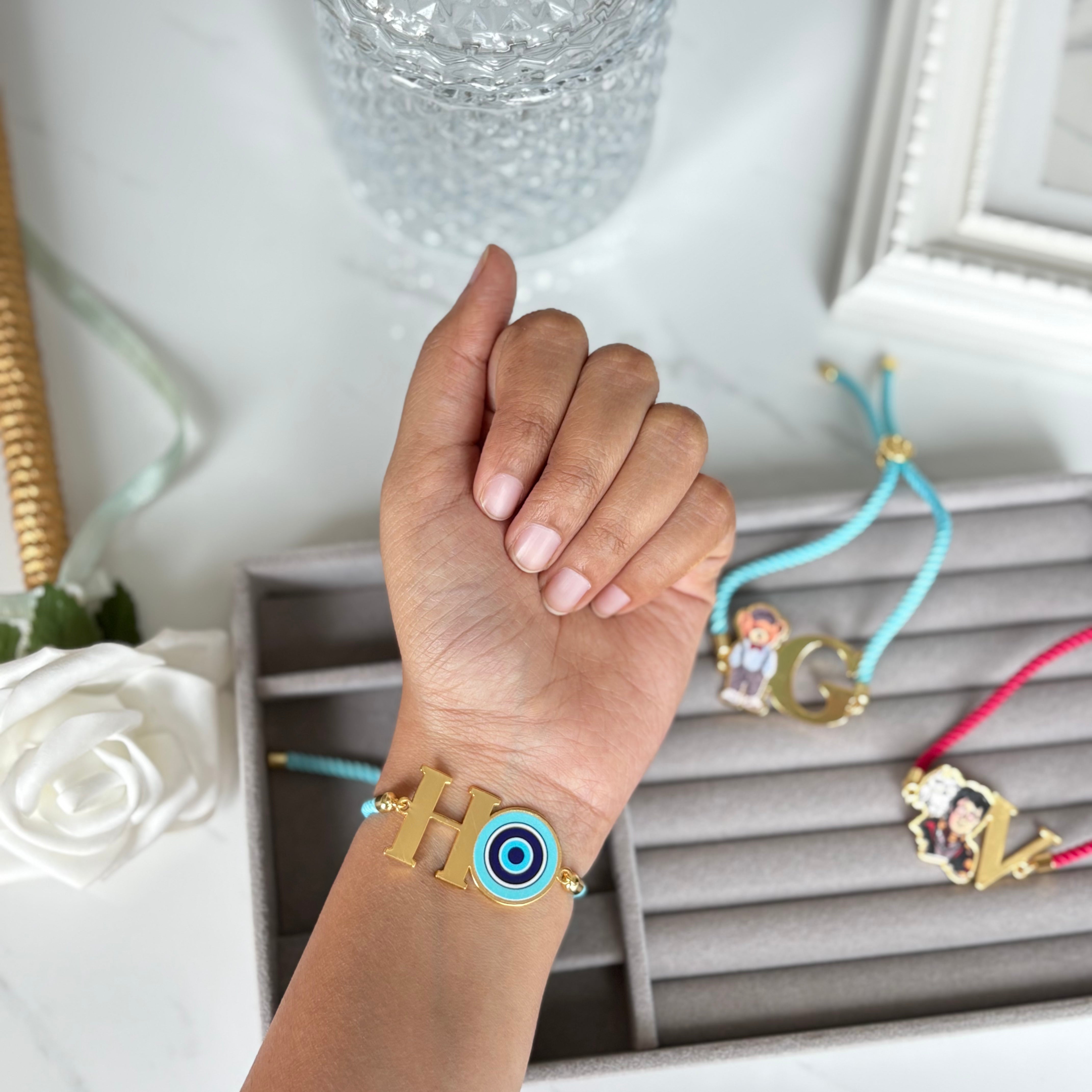 Evil Eye Metal Bracelet