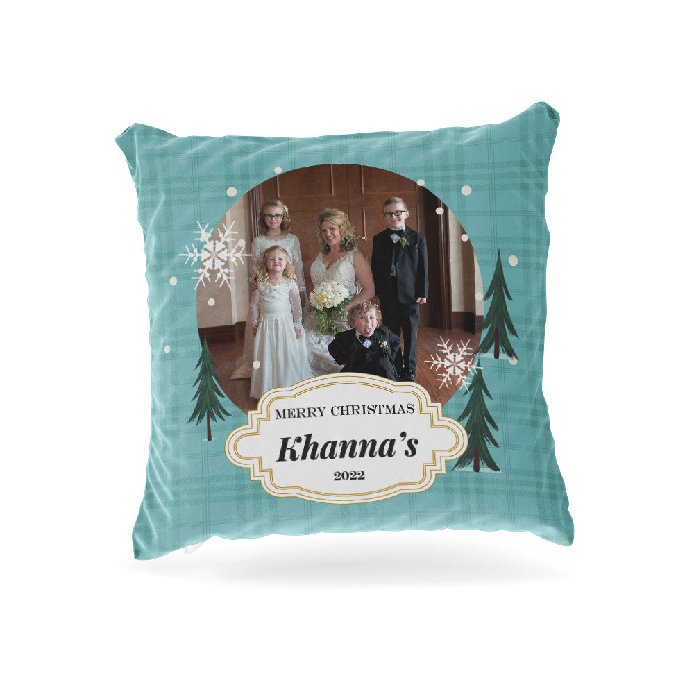 Photo Christmas Cushion Cover