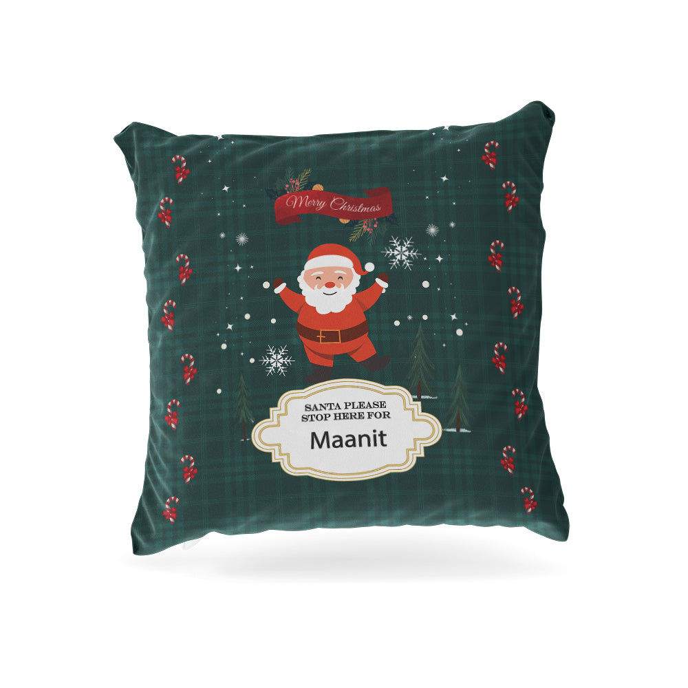 Merry Santa Christmas Cushion Cover