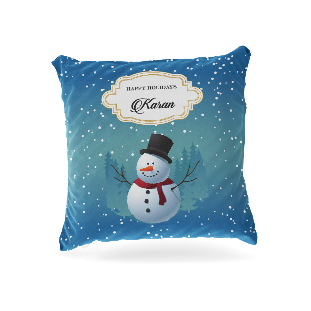 Frosty The Snowman Christmas Cushion Cover