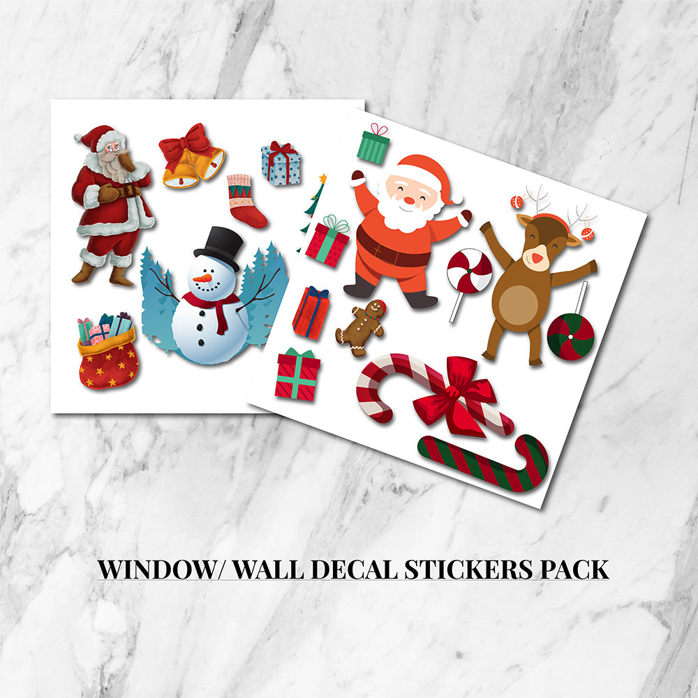 Christmas Decal Stickers Decor Pack