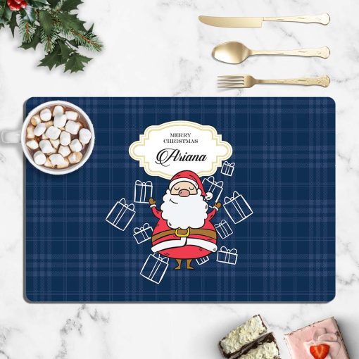 Santa's Sleigh Christmas Tablemat