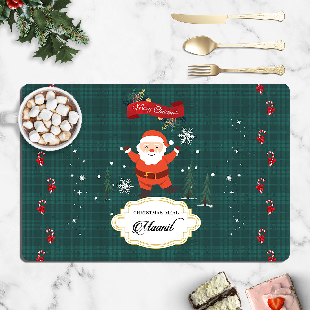 Merry Santa Christmas Tablemat