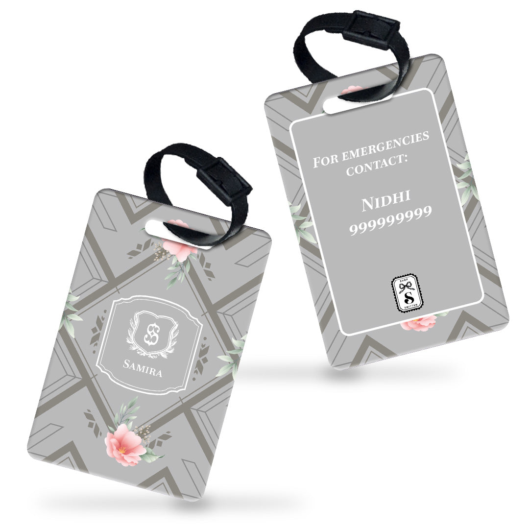 Deco Bloom Bag Tag