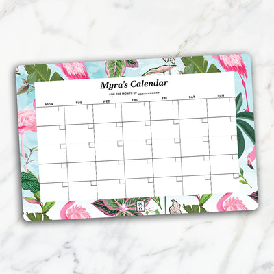 Flamingo Foliage Calendar