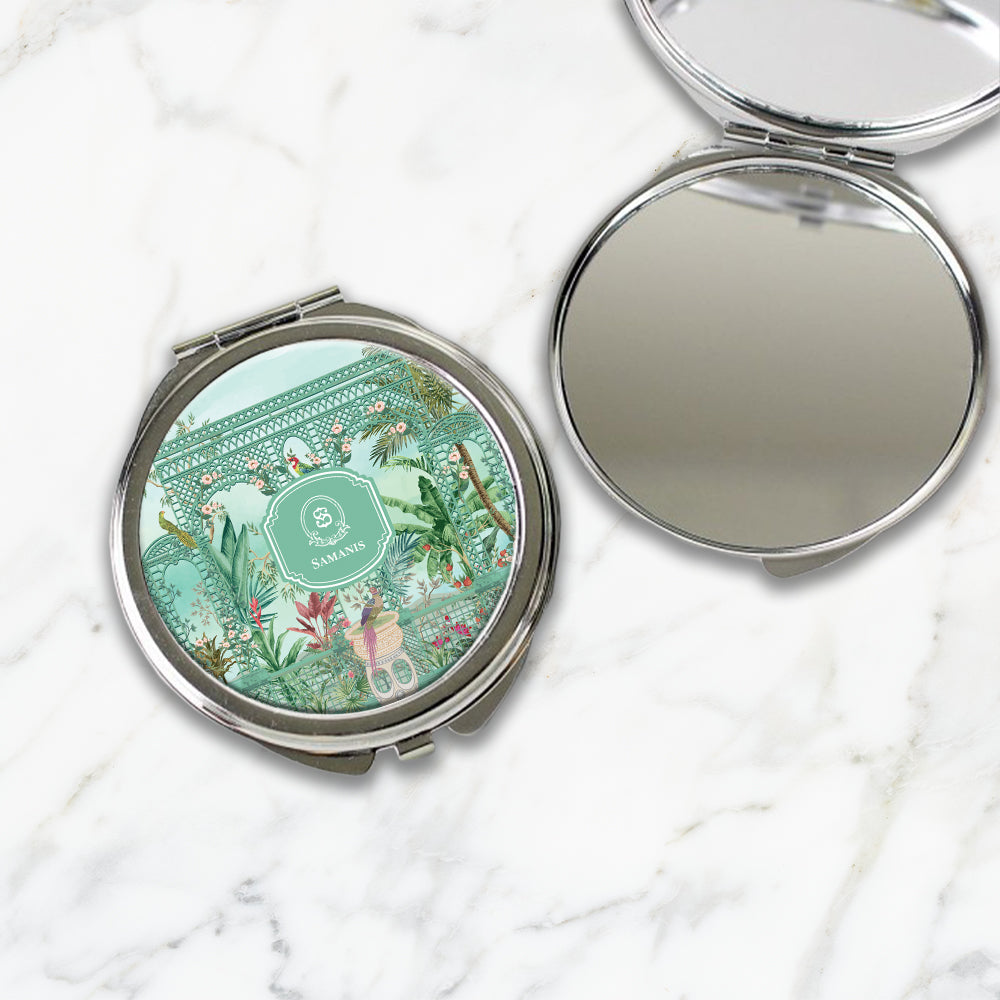 French Garden SerreFleurie Compact Mirror