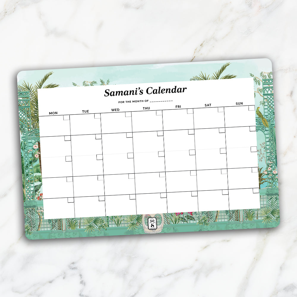 French Garden SerreFleurie Calendar