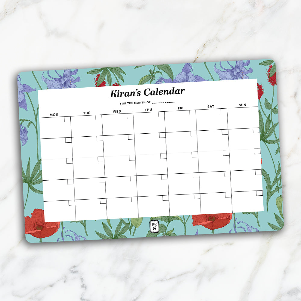 Scarlet Bloom Calendar