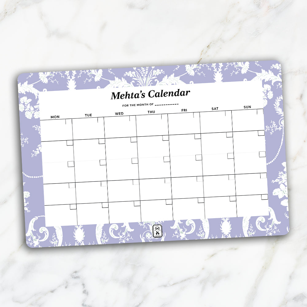 Ornate Calendar