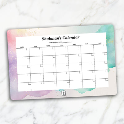 Gilded Strokes Calendar