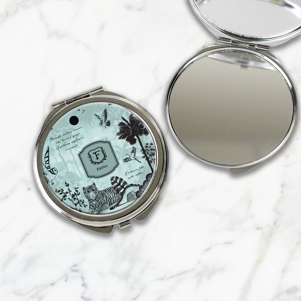 Jungle's Sonnet Compact Mirror