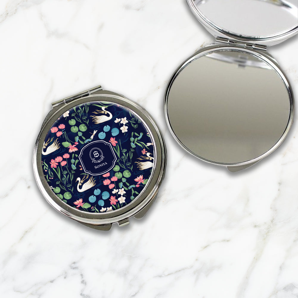 Swan's Lake Compact Mirror