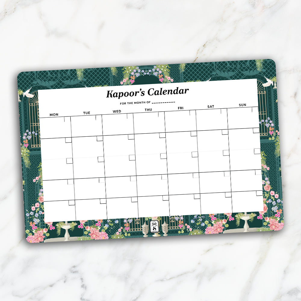 Secret Garden Calendar