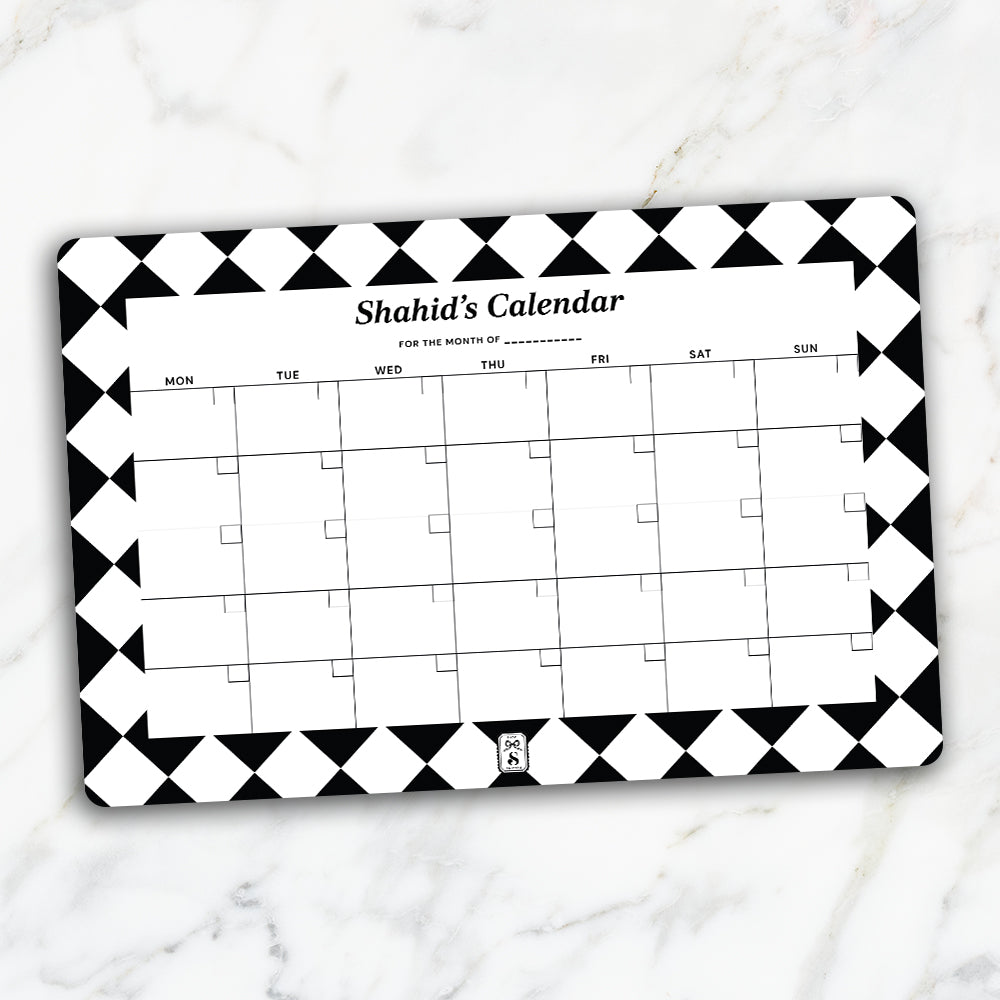 Checkered Calendar