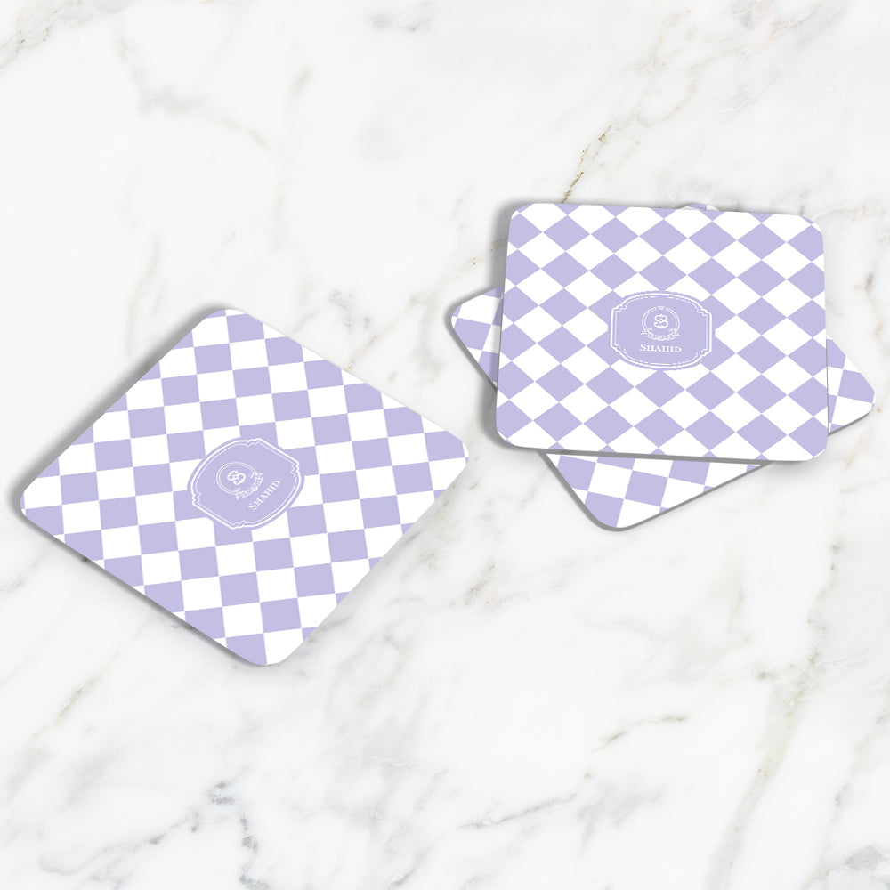 Checkered Coasters