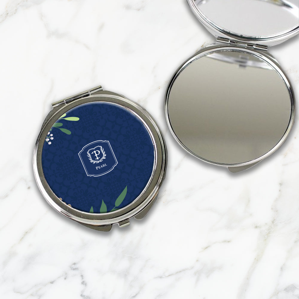 Royal Bloom Compact Mirror