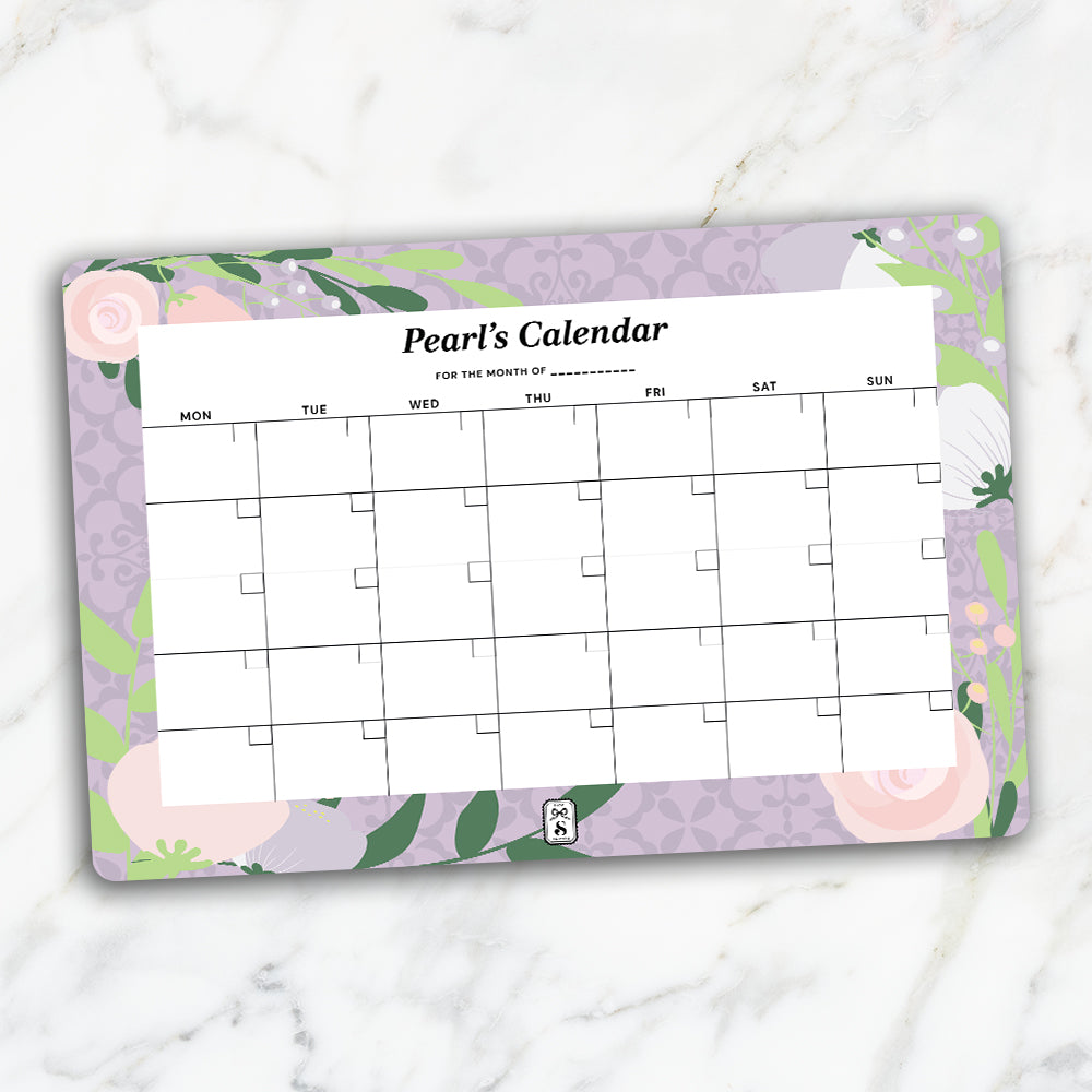 Royal Bloom Calendar