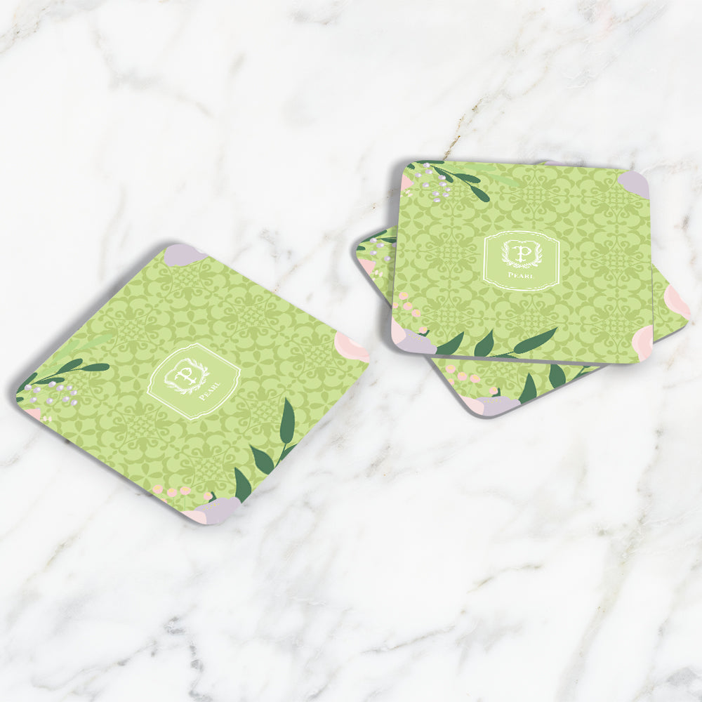 Royal Bloom Coasters