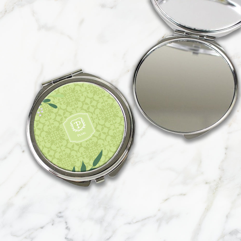 Royal Bloom Compact Mirror