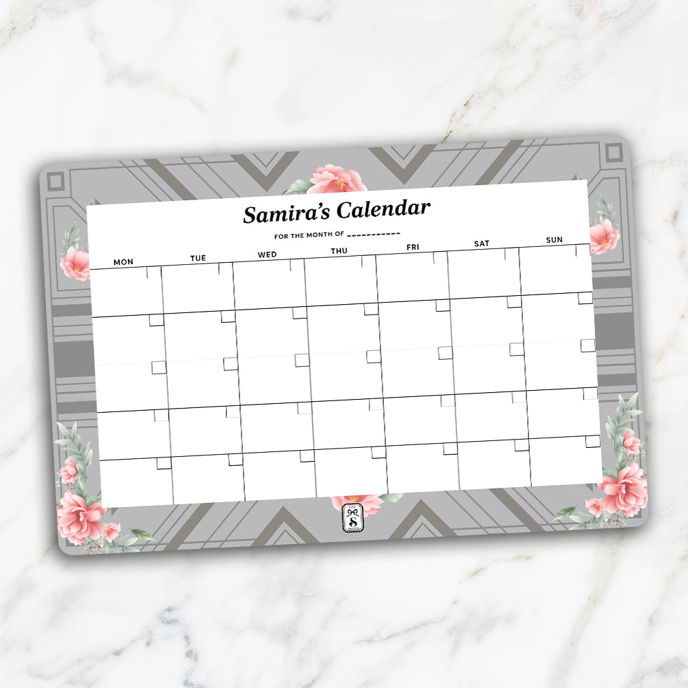 Deco Bloom Calendar