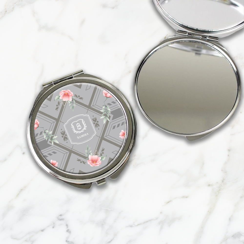 Deco Bloom Compact Mirror