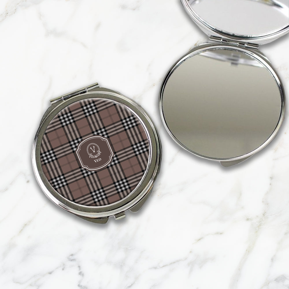 Tartan Compact Mirror