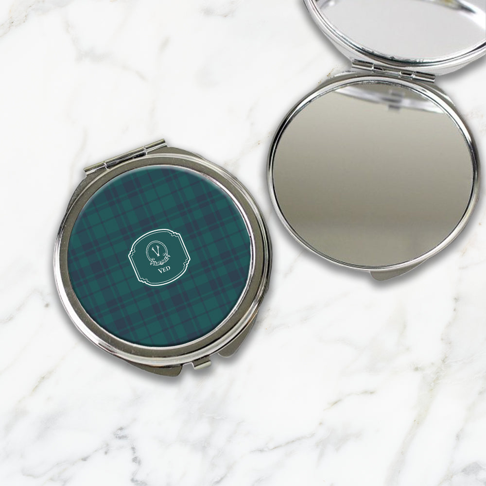 Tartan Compact Mirror