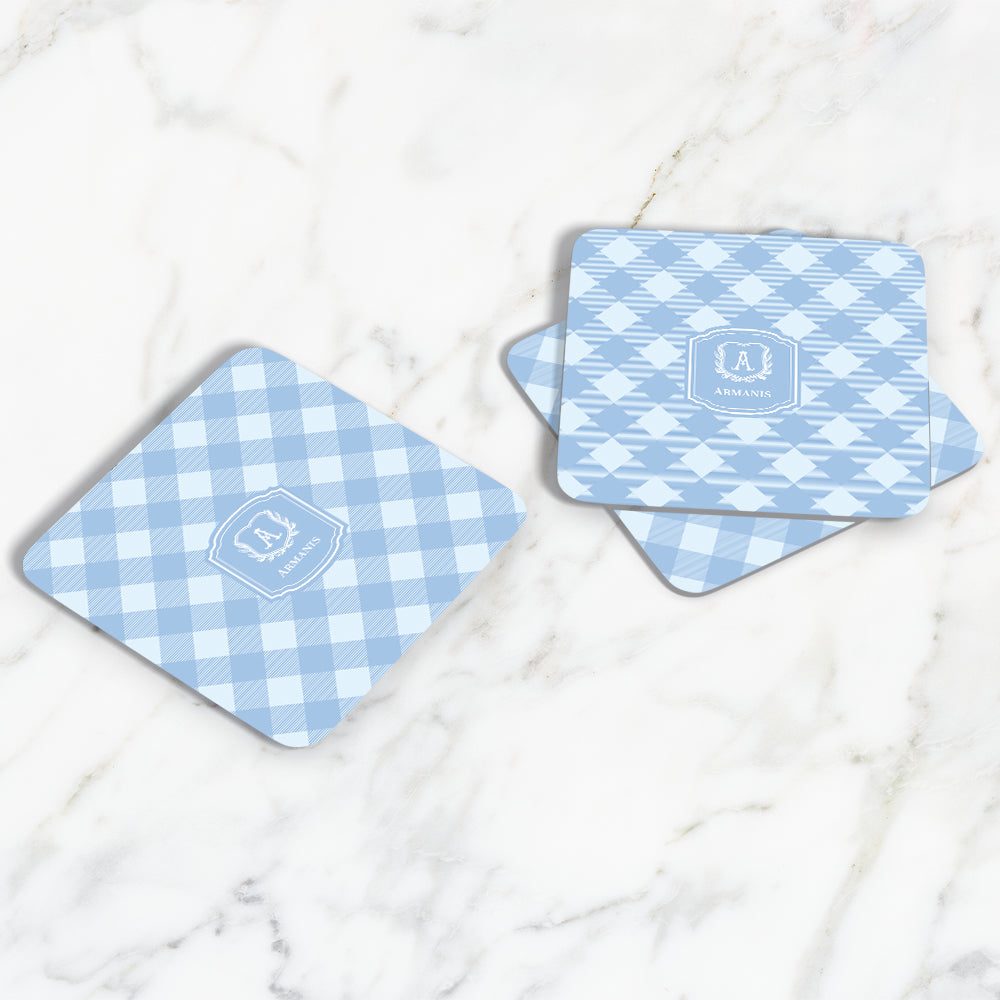 Gingham  Coasters