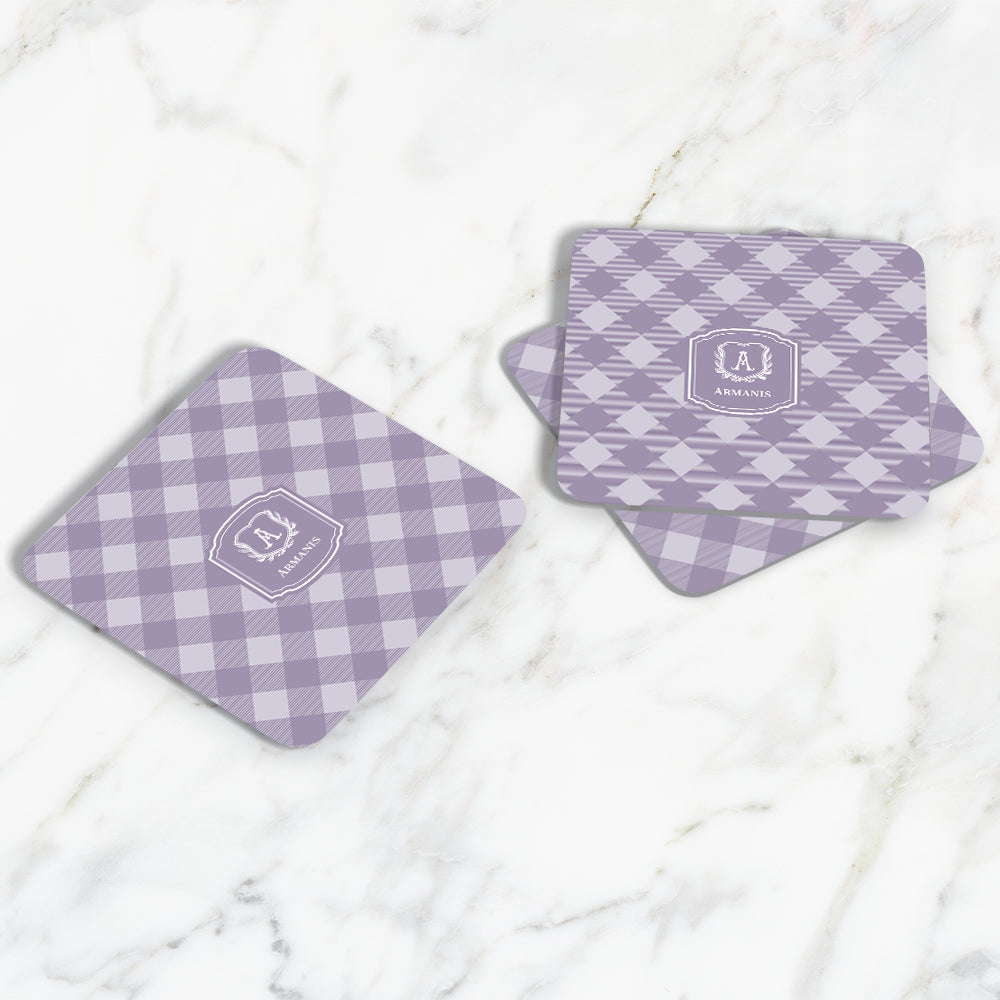 Gingham  Coasters