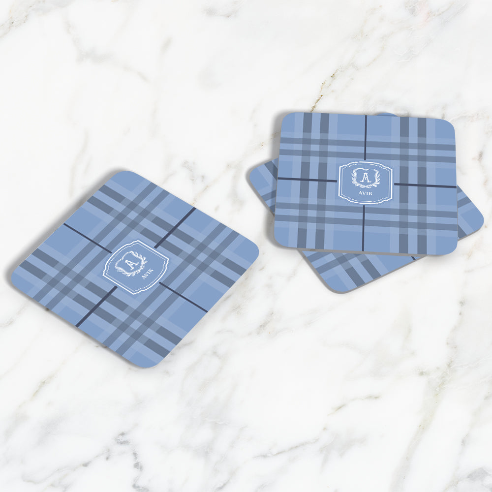 Plaid Coasters