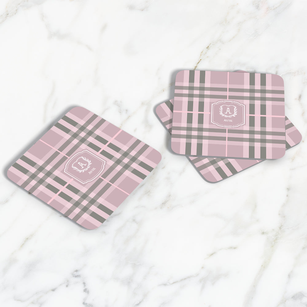 Plaid Coasters