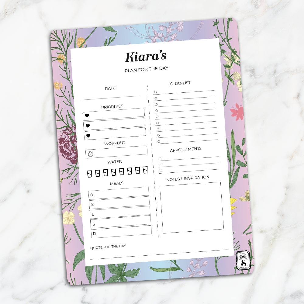 Wildbloom Daily Planner