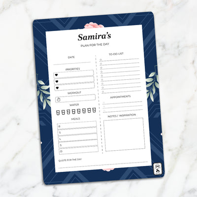 Deco Bloom Daily Planner