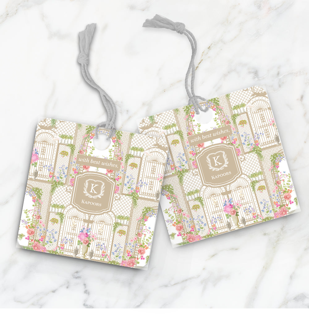 Secret Garden Gift Tag