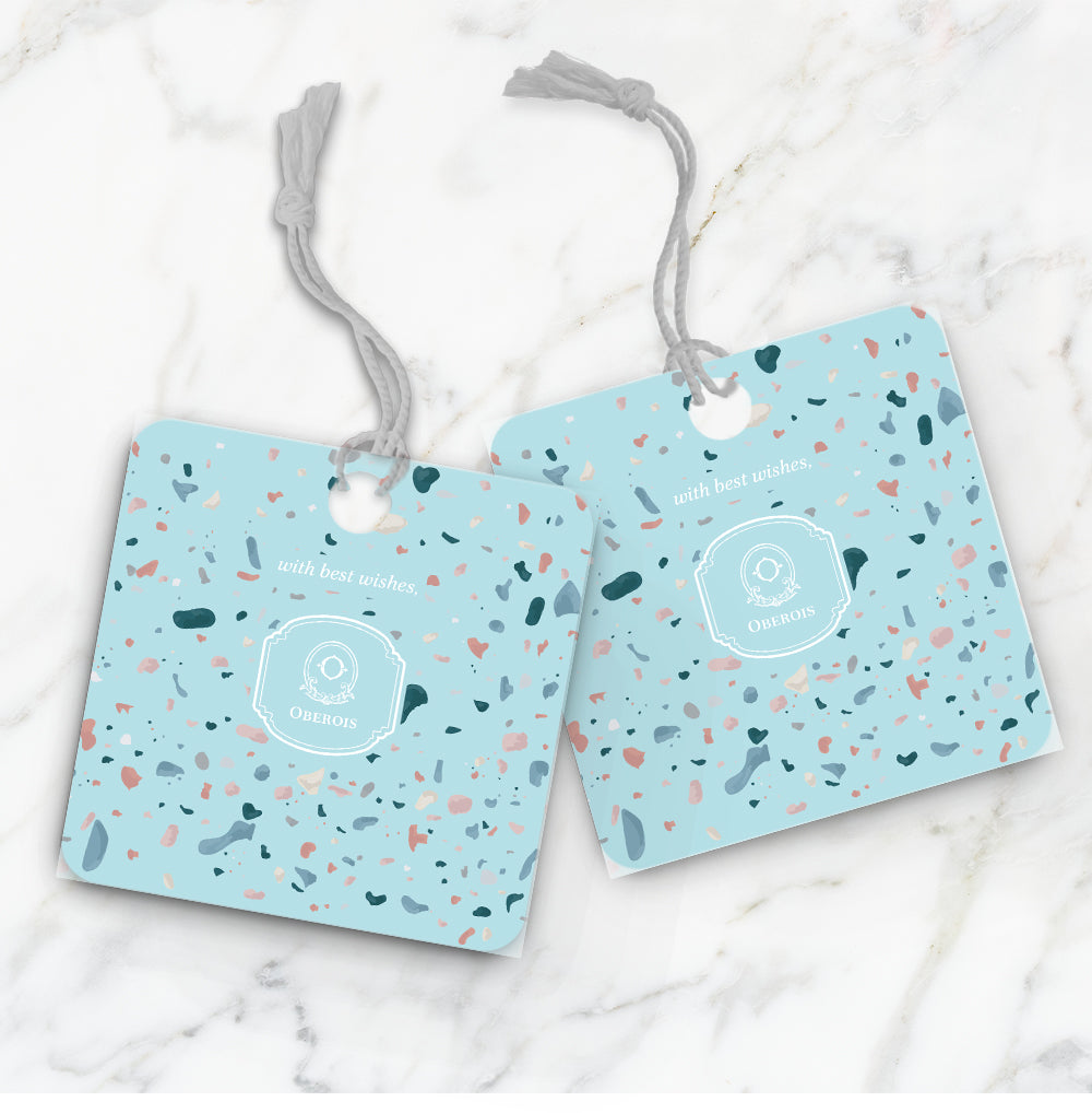 Terrazzo Gift Tag