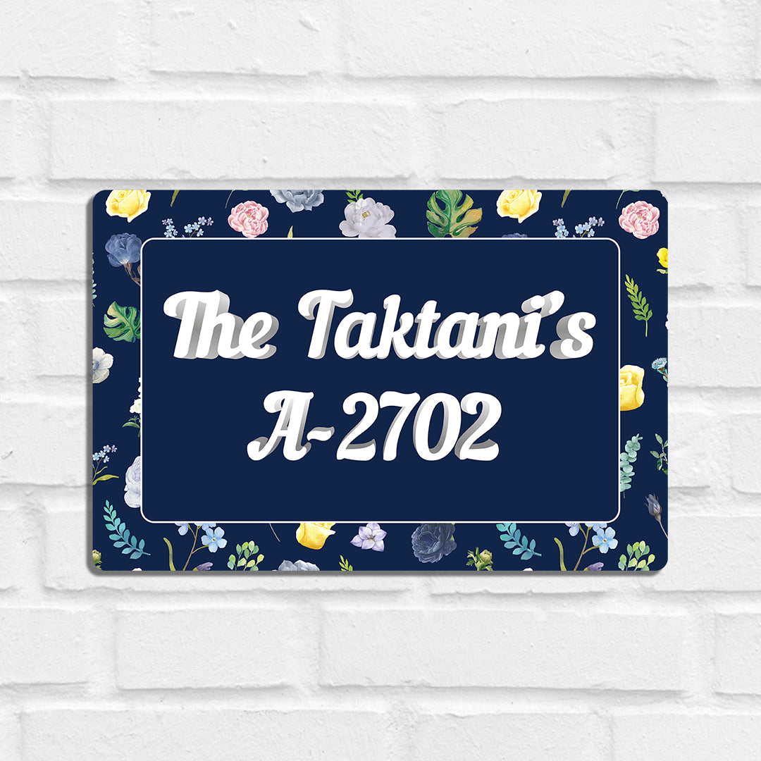 Botanica Name Plate - Standard