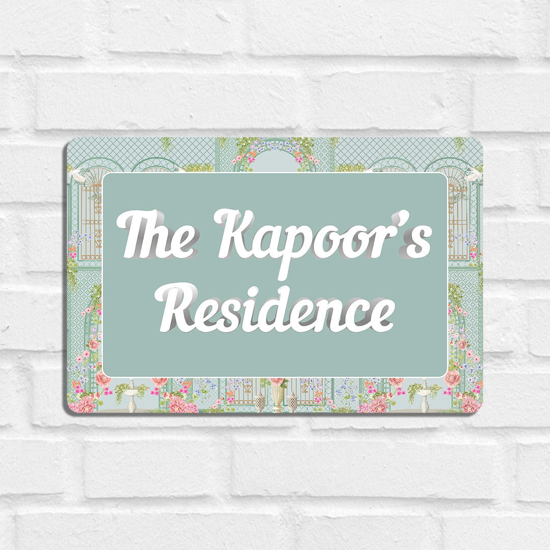 Secret Garden Name Plate - Standard