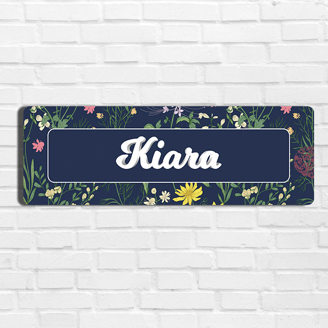 Wildbloom Name Plate - Petite