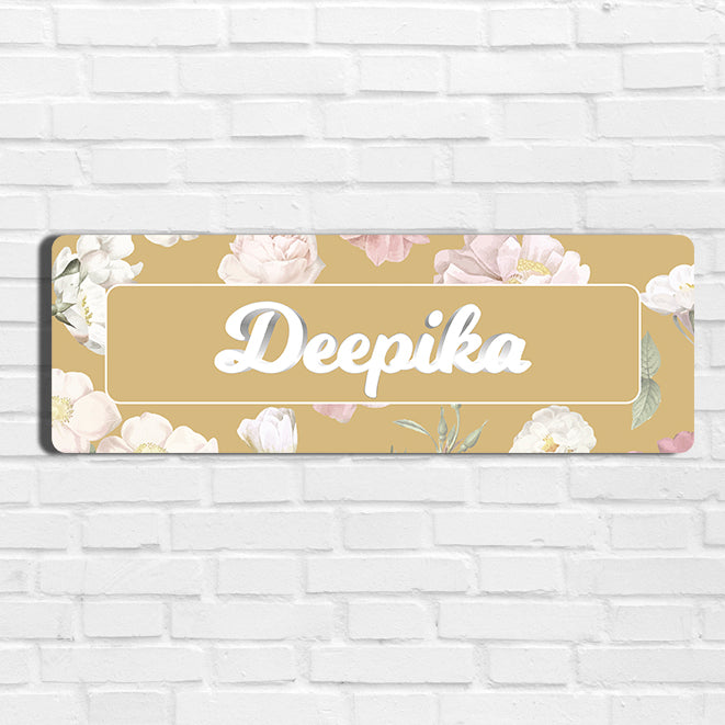 Petalia Name Plate - Petite