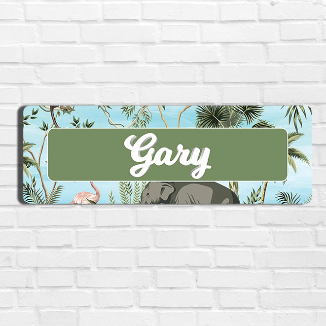 Savanna Wild Name Plate - Petite