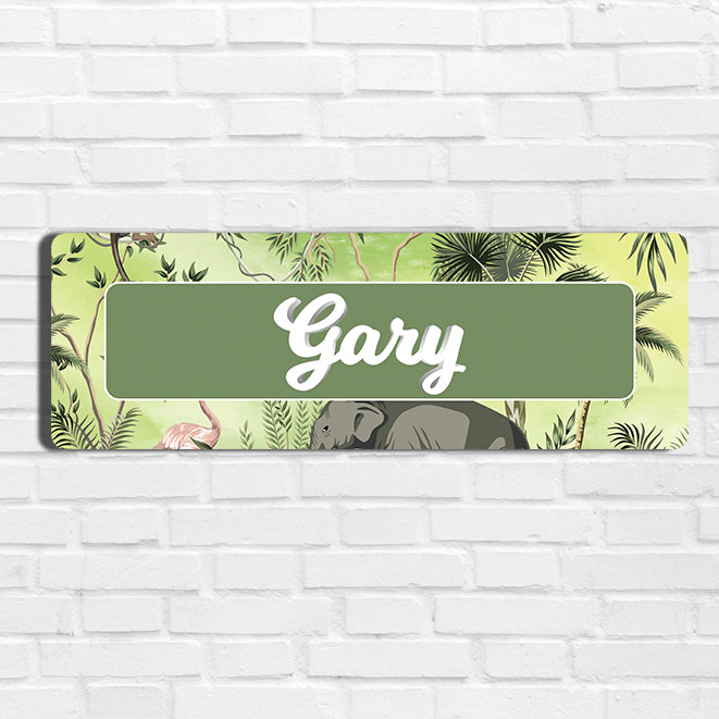 Savanna Wild Name Plate - Petite