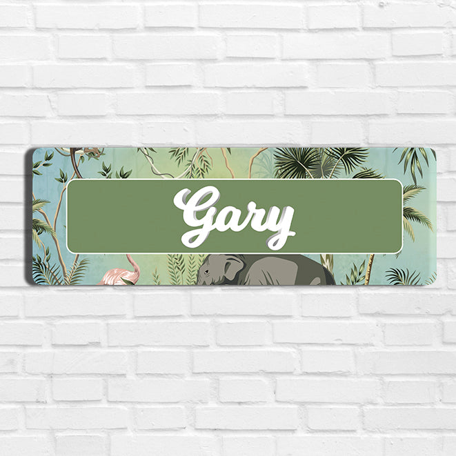 Savanna Wild Name Plate - Petite