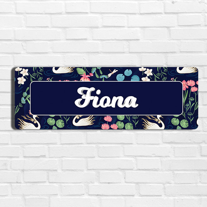 Swan's Lake Name Plate - Petite