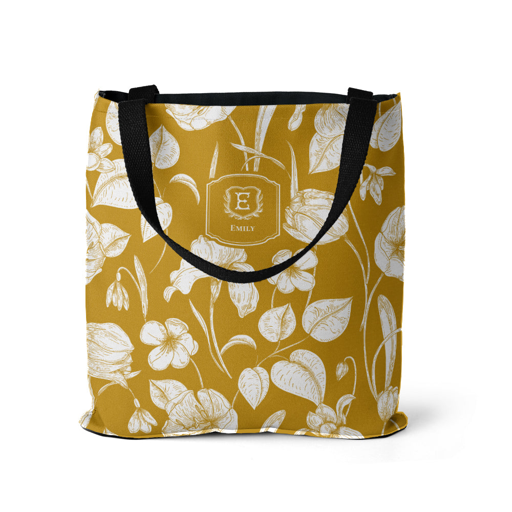 Ink Botanica Tote Bag