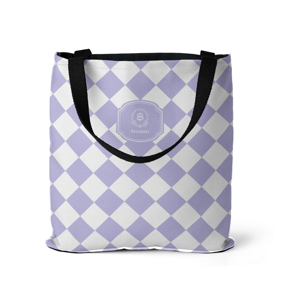 Checkered Tote Bag