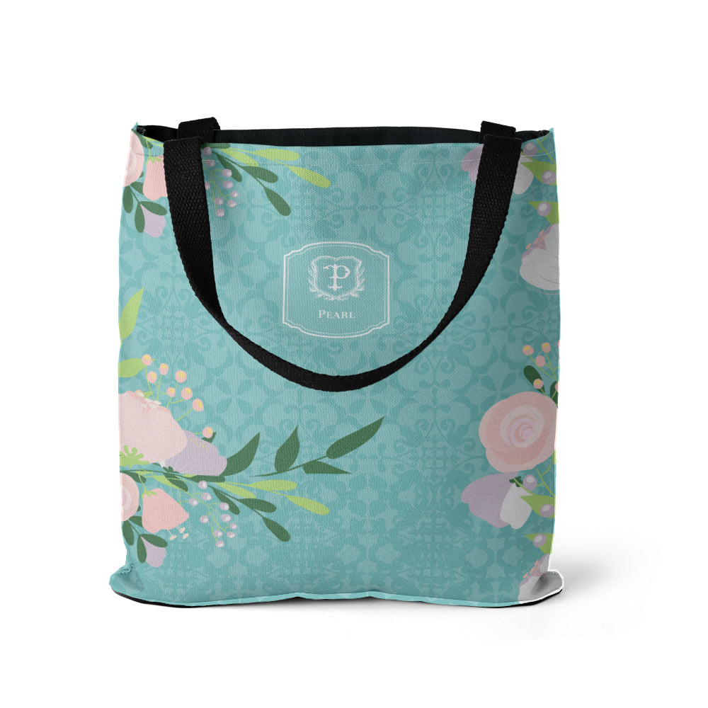 Royal Bloom Tote Bag