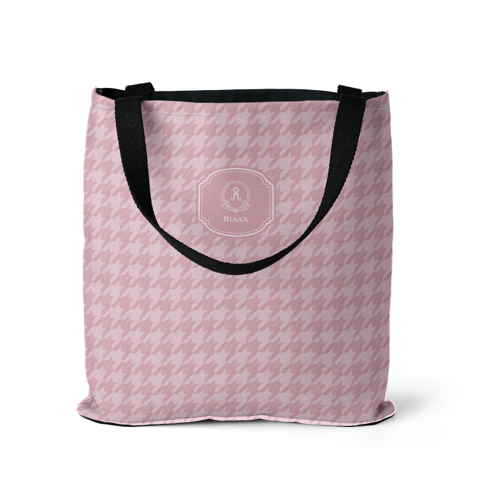 Houndstooth Tote Bag